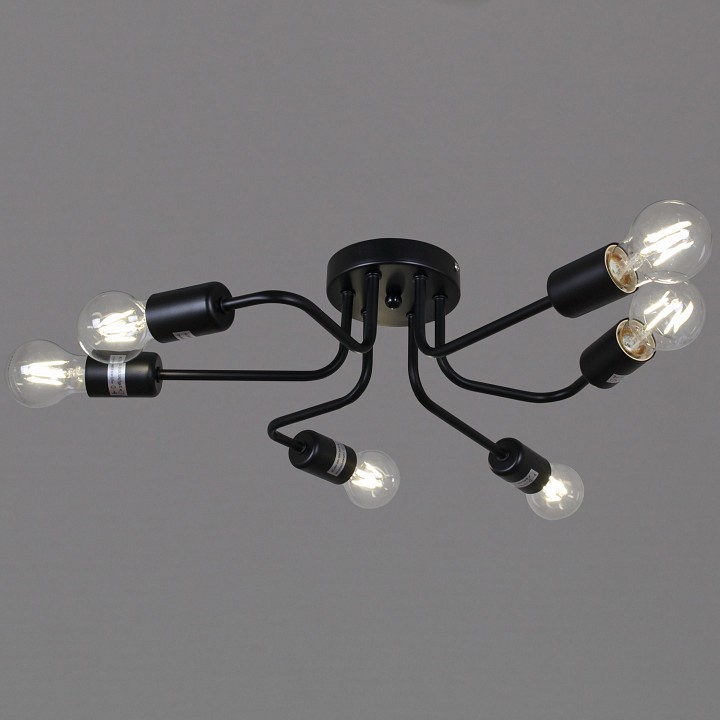 Потолочная люстра 01736-0.3-06 BK в интернет-магазине "Галерея света"