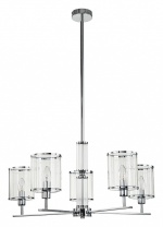 Люстра на штанге Indigo Dante 13022/5R Chrome в интернет-магазине "Галерея света"
