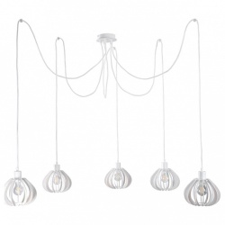 Подвесная люстра Imex MD.9003 MD.9003-5-P-WH в интернет-магазине "Галерея света"