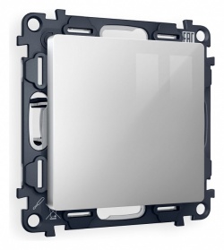 Заглушка для поста с рамкой Ambrella Volt ALFA MA416010 в интернет-магазине "Галерея света"