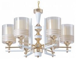 Подвесная люстра Arte Milano Florentia-6087 306087/6 Wh/Gd в интернет-магазине "Галерея света"