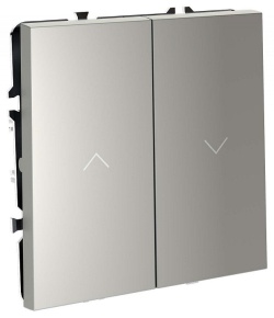 Выключатель для жалюзи без рамки Voltum S70 VLS020705 в интернет-магазине "Галерея света"