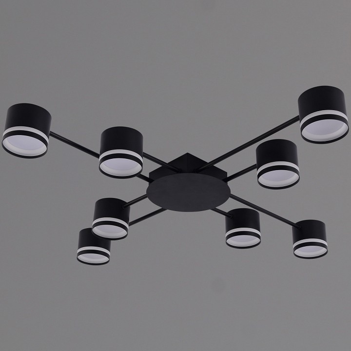 Потолочная люстра 56730-0.3-08 GX53 BK в интернет-магазине "Галерея света"