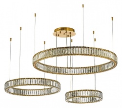 Подвесной светильник Dio D’Arte Caneva Caneva L 1.5.80+60+40.100 G в интернет-магазине "Галерея света"