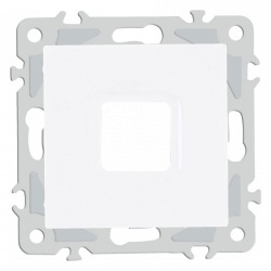 Розетка для вывод кабеля без рамки Arte Milano am-206 206.49-1.white в интернет-магазине "Галерея света"