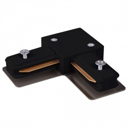 Соединитель угловой L-образный для треков Elektrostandard Track Rail  BK Surface a039597 в интернет-магазине "Галерея света"