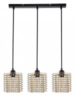 Подвесной светильник Escada Grid 10190/3S Gold в интернет-магазине "Галерея света"