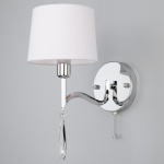 Бра Eurosvet Madera 10127/1 хром/прозрачный хрусталь Strotskis (10093/1) в интернет-магазине "Галерея света"