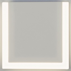Накладной светильник Eurosvet Radiant 40146/1 LED белый 10W в интернет-магазине "Галерея света"