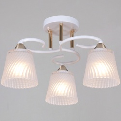 Люстра на штанге  06360-0.3-03 WH+FG в интернет-магазине "Галерея света"