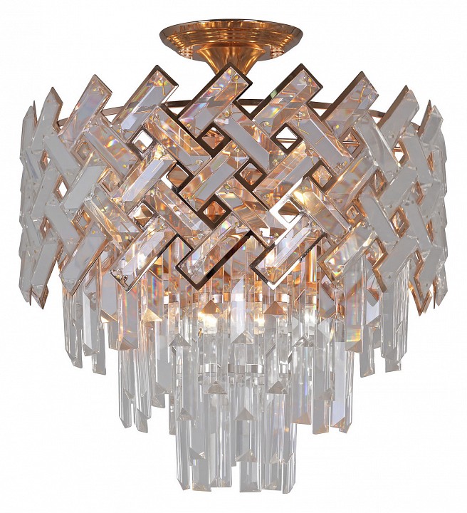 Люстра на штанге 09108-3.4-06 в интернет-магазине "Галерея света"