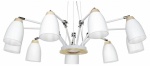 Подвесная люстра Loft it Watchman LOFT4402/9WH в интернет-магазине "Галерея света"