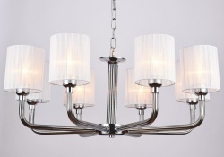 Подвесная люстра ILLUMICO  IL1256-8PPA-29 CR Romei в интернет-магазине "Галерея света"