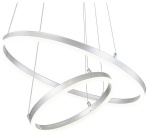 Подвесной светильник Escada Void 10254/2LED Silver APP в интернет-магазине "Галерея света"