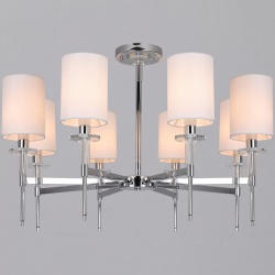 Люстра на штанге ILLUMICO  IL1382-8CPA-29 CR Romei в интернет-магазине "Галерея света"