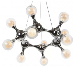 Подвесная люстра iLedex Blossom C4465-12R CR в интернет-магазине "Галерея света"