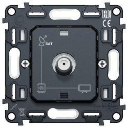 Механизм ТВ-розетки и SAT-розетки Ambrella Volt QUANT VM215 в интернет-магазине "Галерея света"