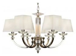 Подвесная люстра iLamp Blues P9404-6 nic в интернет-магазине "Галерея света"