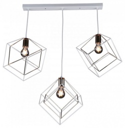 Подвесной светильник Imex MD.0830 MD.0830-3-P WH+FGD в интернет-магазине "Галерея света"