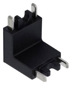 Соединитель угловой L-образный для треков накладных Arte Lamp Rapid-Accessories A613606V в интернет-магазине "Галерея света"