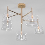 Люстра на штанге Eurosvet Jar 70128/5 золото в интернет-магазине "Галерея света"