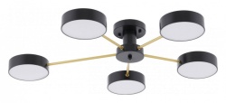Потолочная люстра Arte Milano Ferrara 252006/5 Bk/Bk в интернет-магазине "Галерея света"