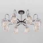 Люстра на штанге Eurosvet Tenia 70090/8 графит в интернет-магазине "Галерея света"