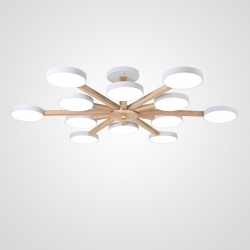 Люстра на штанге Imperiumloft TURNA White TURNA-B01 в интернет-магазине "Галерея света"