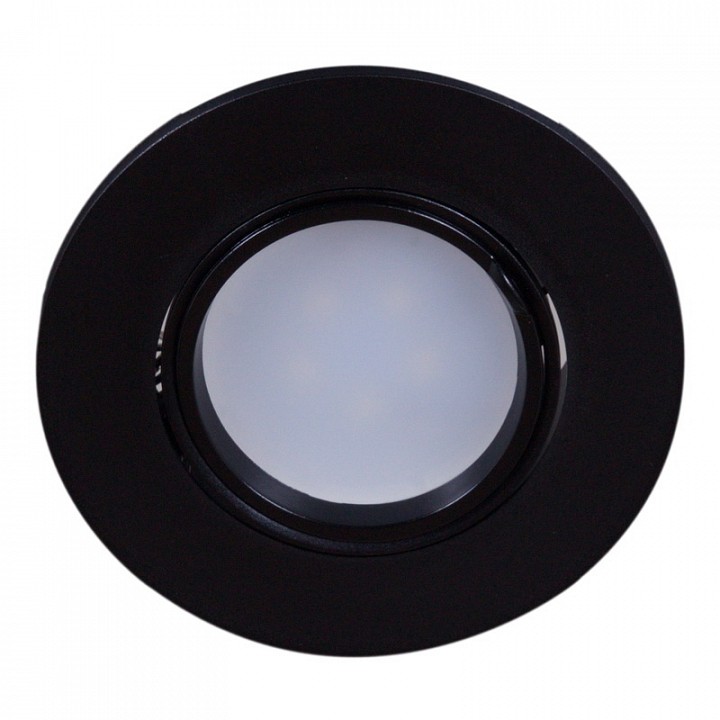Встраиваемый светильник 16122-9.0-001 BK в интернет-магазине "Галерея света"