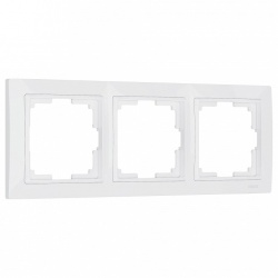 Рамка на 3 поста Werkel Snabb basic (белый) W0032001 в интернет-магазине "Галерея света"