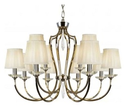 Подвесная люстра iLamp Charm P2508-8+4 nic в интернет-магазине "Галерея света"