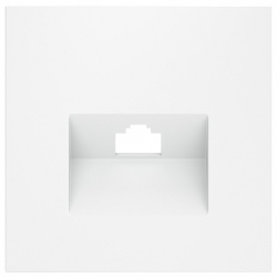 Накладка для розетки RJ-11 или RJ-45 Voltum S70 VLS001302 в интернет-магазине "Галерея света"