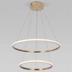 Подвесной светильник Eurosvet Collars 90264/2 латунь в интернет-магазине "Галерея света"