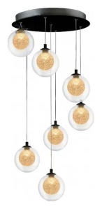 Подвесной светильник iLedex Oblivion C4457-7R CR в интернет-магазине "Галерея света"