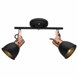 Спот Arte Lamp Jovi A1677PL-2BK в интернет-магазине "Галерея света"