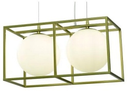 Подвесной светильник iLamp Golden P2484-2 GD в интернет-магазине "Галерея света"