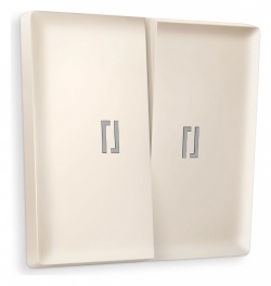 Клавиши для выключателя двухклавишного c подсветкой Ambrella Volt ALFA AP3240 в интернет-магазине "Галерея света"