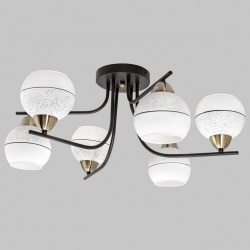 Потолочная люстра Imex MD.8136 MD.8136-6-S-BK+AB в интернет-магазине "Галерея света"