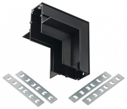 Соединитель угловой внутренний для треков встраиваемых MyFar  MT0200-CLW-B в интернет-магазине "Галерея света"