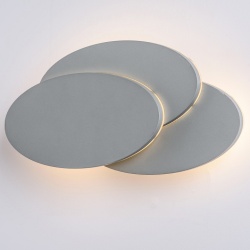 Накладной светильник Arte Lamp Trio A1719AP-1GY в интернет-магазине "Галерея света"