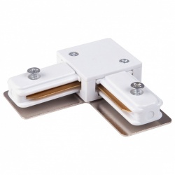 Соединитель угловой L-образный для треков Elektrostandard Track Rail  WH Surface a039596 в интернет-магазине "Галерея света"