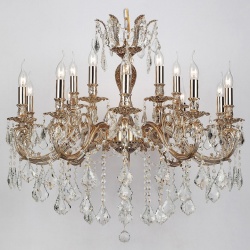 Подвесная люстра Lucia Tucci Barletta BARLETTA 122.10.5 coffe gold в интернет-магазине "Галерея света"