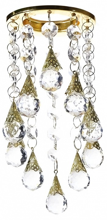 Встраиваемый светильник Dio D’Arte Vaiano Vaiano GU10.5.14.8.100 G в интернет-магазине "Галерея света"