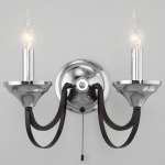 Бра Eurosvet Lazzaro 60098/2 хром в интернет-магазине "Галерея света"