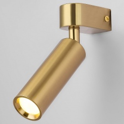 Бра Eurosvet Pitch 20143/1 LED латунь в интернет-магазине "Галерея света"