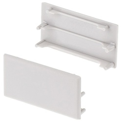 Набор из 2 заглушек для профиля Arlight LINIA53-H28 017340 в интернет-магазине "Галерея света"