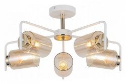 Люстра на штанге ILLUMICO  IL8248-5COU-79 WH GD в интернет-магазине "Галерея света"