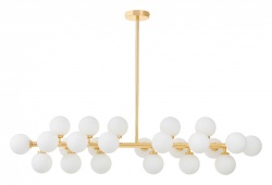 Люстра на штанге LUMINA DECO Marsiada LDP 6033-24 GD в интернет-магазине "Галерея света"