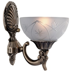 Бра Eurosvet Kleo 60006/1 античная бронза в интернет-магазине "Галерея света"