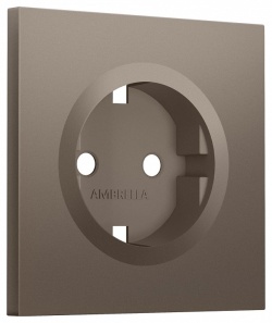 Накладка для розетки с заземлением Ambrella Volt SIGMA SP6360 в интернет-магазине "Галерея света"
